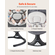 VEVOR Baby Swing για βρέφη 5 ταχυτήτων 3 θέσεων καθισμάτων Τηλεχειριστήριο Bluetooth