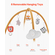 VEVOR Baby Play Gym Mat Tummy Time Activity Mat με 6 Sensory Toy 42,9" x 33,5