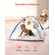 VEVOR Baby Play Gym Mat Tummy Time Activity Mat με 6 Sensory Toy 35,0" x 35,0