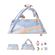 VEVOR Baby Play Gym Mat Tummy Time Activity Mat με 6 Sensory Toy 35,0" x 35,0