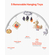 VEVOR Baby Play Gym Mat Tummy Time Activity Mat με 5 Sensory Toy 39,1" x 32,7