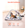 VEVOR Baby Play Gym Mat Tummy Time Activity Mat με 6 Sensory Toy 34,4" x 34,4