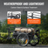 VEVOR Bike Cargo Trailer, χωρητικότητα 72,5 kg, βαρέως τύπου καρότσι ποδηλάτου, αναδιπλούμενη συμπαγής αποθήκευση & γρήγορη απελευθέρωση με γενικό κοτσαδόρο, τροχοί 40,6 cm, ασφαλείς ανακλαστήρες, χωράει σε τροχούς ποδηλάτου 558,8-711,2 mm