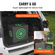 VEVOR Archery Target, 16"x18" All-side Shotting Archery Target, Outdoor Portable Target Archery Target with Carry Handle, Εύκολη αφαίρεση βέλους, Μεγάλη ορατότητα, Ελαφρύ, Εύκολο στη μεταφορά, Μαύρο