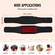 VEVOR Red Light Therapy Belt for Waist 660&850nm Red Light Therapy Pad 112 LED