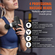 VEVOR Mini Massage Gun Deep Tissue Percussion Muscle Massager 4 ταχύτητες 4 κεφαλές
