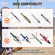 VEVOR Archery Target, 3 Layers 20" Arrow Target, Traditional Solid Straw Στρογγυλό Τόξο Σκοποβολής Στόχου Τοξοβολίας, Χειροποίητα Βέλη Στόχος, Έγχρωμο Σχοινί Στόχος για Κυνήγι Υπαίθρου Πρακτικής Σκοποβολής