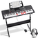 VEVOR 61 Key Digital Keyboard Piano Electric Φορητό με ρυθμιζόμενη βάση