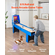 VEVOR 8 ft Roll & Score Arcade Τραπέζι παιχνιδιών Ηλεκτρονικός σκόρερ Αίθουσα παιχνιδιών 4 μπάλες
