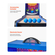 VEVOR 8 ft Roll & Score Arcade Τραπέζι παιχνιδιών Ηλεκτρονικός σκόρερ Αίθουσα παιχνιδιών 4 μπάλες