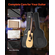 Σκληρή θήκη VEVOR Acoustic Guitar 43.31 in with Lock and Keys for Acoustic Guitar
