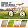 VEVOR Toddler Balance Bike Ποδήλατο από κράμα αλουμινίου Balance για 1-5 ετών αγόρι κορίτσι