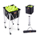 VEVOR Tennis Ball Hopper Καλάθι διδασκαλίας τένις καλάθι με ρόδες 150 μπάλες