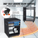 VEVOR 12U AV Rack Stand 500 lbs Χωρητικότητα Δικτύου Stereo Recording Studio Rack