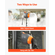 VEVOR Foam Machine Party Foam Cannon 115 W Foam Cannon για Party Grey & Orange