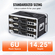 VEVOR 6U Rack Case Server Rack Cabinet 14 σε βάθος με λαβή κατασκευής ABS