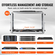 VEVOR 6U Rack Case Server Rack Cabinet 14 σε βάθος με λαβή κατασκευής ABS