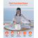 VEVOR Crystal Singing Bowl 8" F Note Heart Chakra Singing Bowl for Healing Yoga
