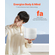 VEVOR Crystal Singing Bowl 8" F Note Heart Chakra Singing Bowl for Healing Yoga