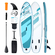 VEVOR Φουσκωτό Stand Up Paddle Board, 10&#039; x 33" x 6" Wide SUP Paddleboard, με αξεσουάρ σανίδας, αντλία, κουπί, πτερύγιο, τσάντα τηλεφώνου, σακίδιο πλάτης, λουρί αστραγάλου, κιτ επισκευής, αντιολισθητικό κατάστρωμα για νέους και ενήλικες