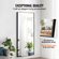 VEVOR Ολόσωμος καθρέφτης δαπέδου 71&#039;&#039; x 31&#039;&#039; Ελεύθερος όρθιος τοίχος με βάση