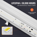 VEVOR 4PCS 4FT LED Ατμόλουτρο 60W/50W/40W Επιλέξιμο 5400/6400/7400LM