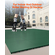 Σετ δαπέδου γυμναστικής 8 τμχ Interlocking PP Puzzle Rubber Tiles Green