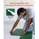 Σετ δαπέδου γυμναστικής 8 τμχ Interlocking PP Puzzle Rubber Tiles Green