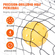 Σετ διχτυών VEVOR Pickleball, φορητό σύστημα Pickleball ρυθμιζόμενου μεγέθους 22 FT με τσάντα μεταφοράς, μπάλες και ρόδες, σταθερό μεταλλικό πλαίσιο ανθεκτικό στις καιρικές συνθήκες και ισχυρό δίχτυ PE, για υπαίθριο δρόμο πίσω αυλής