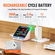 VEVOR 8-IN-1 Mini Monitor Quality Air Meter PM1.0/2.5/10 HCHO TVOC Tester