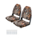 VEVOR Boat Seat High Backrest Πτυσσόμενο Κάθισμα Σκάφους Σφουγγάρι Καμουφλάζ