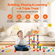 VEVOR Marble Run Set 153 ΤΕΜ με Μηχανοκίνητο Ανελκυστήρα Εκπαιδευτικό δώρο για παιδιά