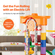 VEVOR Marble Run Set 230 ΤΕΜ με Μηχανοκίνητο Ανελκυστήρα Εκπαιδευτικό δώρο για παιδιά