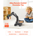 VEVOR Remote Control Excavator Toy 22 Channel 1:14 Scale RC Excavator Digger