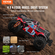 VEVOR Remote Control Car 1:18 Scale Kids RC Car All Terrain 4WD Off-Road
