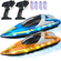 VEVOR 2 PCS RC Boat 2,4 GHz Remote Control Racing Boat 12 km/h Παιδιά Ενήλικες Δώρο