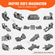 VEVOR Play Couch, 15 τμχ Modular Kids Nugget καναπές, Καναπές από αφρό για νήπια με σφουγγάρι 25D υψηλής πυκνότητας για παιχνίδι, δημιουργικότητα, ύπνο, ευφάνταστα παιδικά έπιπλα για υπνοδωμάτιο και αίθουσα παιχνιδιών
