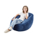 Καρέκλα VEVOR 3 πόδια Bean Bag με μαλακά υποβραχιόνια και τσέπη αποθήκευσης μπλε