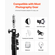 Βάση τοίχου VEVOR Triangle Boom Light Stand 39,37 in/100cm Ring Light Support