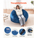 Καρέκλα VEVOR Round Bean Bag με αφαιρούμενο και πλενόμενο κάλυμμα για ενήλικες Μπλε
