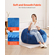 Καρέκλα VEVOR 3 πόδια Round Bean Bag με αφαιρούμενο κάλυμμα & Dutch Velvet Blue