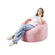 Καρέκλα VEVOR 3 πόδια Round Bean Bag με αφαιρούμενο κάλυμμα & Dutch Velvet Pink