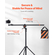 Φωτογραφική βάση VEVOR Air Cushioned Aluminium Photography Stand με ρυθμιζόμενο βραχίονα μπούμας