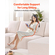 VEVOR Modular Sectional Καναπές σε σχήμα U Cloud Καναπές με ξαπλώστρα και μαξιλάρι μπεζ