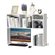 VEVOR Desktop Bookshelf White Desktop Storage Organizer 1-Tier για γραφείο και σπίτι