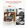 VEVOR Desktop Bookshelf Wood Desktop Storage Organizer 1-Tier for Office & Home