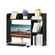 VEVOR Desktop Bookshelf Black Desktop Storage Organizer 2-Tier για γραφείο και σπίτι