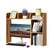 VEVOR Desktop Bookshelf Wood Desktop Storage Organizer 2-Tier για γραφείο και σπίτι