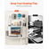 VEVOR Desktop Bookshelf Desktop Storage Organizer 2-Tier για Office & Home White