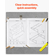 VEVOR Desktop Bookshelf Desktop Storage Organizer 2-Tier για Office & Home White